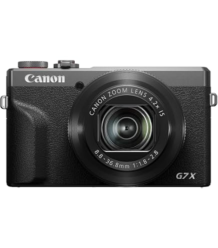 Amazon Canada: Canon PowerShot G7 X Mark III Digital Camera (Black