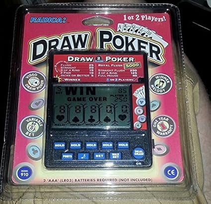 handheld poker video games