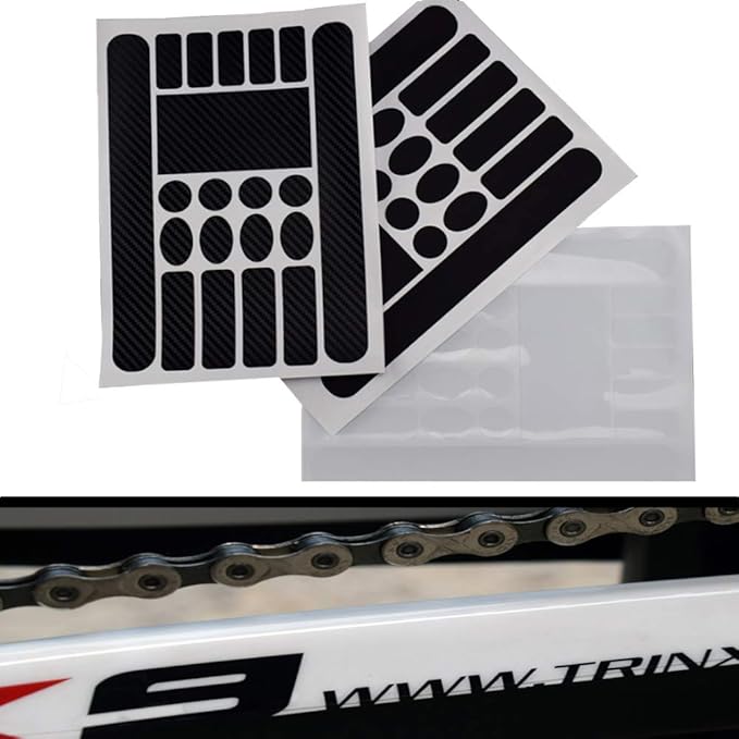 bike chain guard sticker