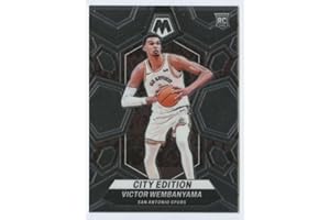 2023-24 Panini Mosaic #282 Victor Wembanyama RC Rookie City Edition San Antonio Spurs NBA Basketball Base Trading Card