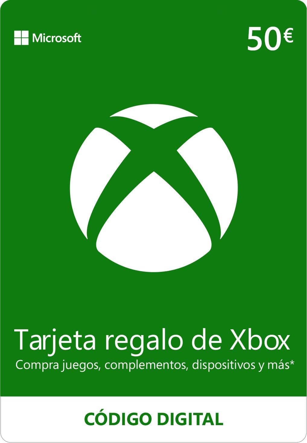 Xbox Live 50 EUR Tarjeta Regalo [Xbox Live Código Digital] Amazon.es Videojuegos