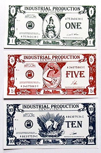 Axis And Allies Industrial Production Ipc Money Sept 2 1941 ...