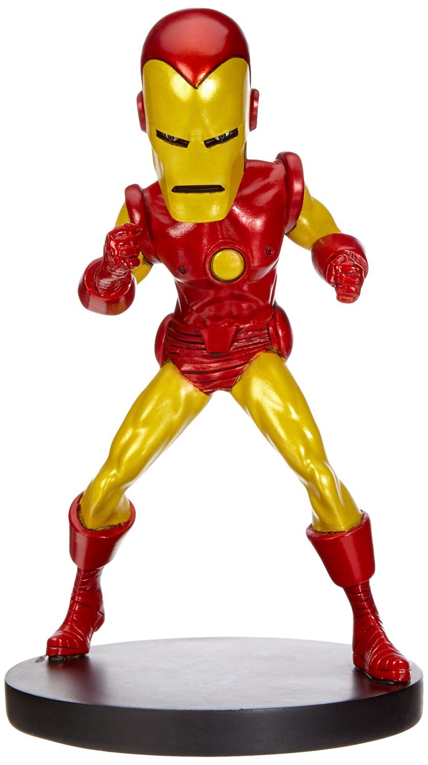 Iron Man Bobble Head Figure Head Knockers Marvel 21cm Resin