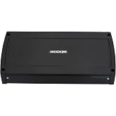 Kicker 48KXMA8008 KXMA800.8 8X100w 8-Ch Full-Range Class-D Marine Amplifier | Weather-resistant full-range power for large boat systems, runs tower cabin and cockpit speakers in multi-zone setups