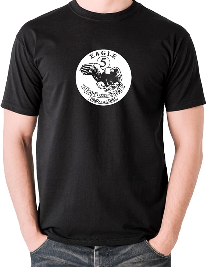 Amazon.com: Spaceballs Inspired t Shirt - Eagle 5, Capt ...