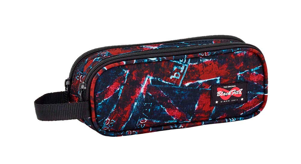 Flags Double Pencil Case 21 x 8 x 6 cm