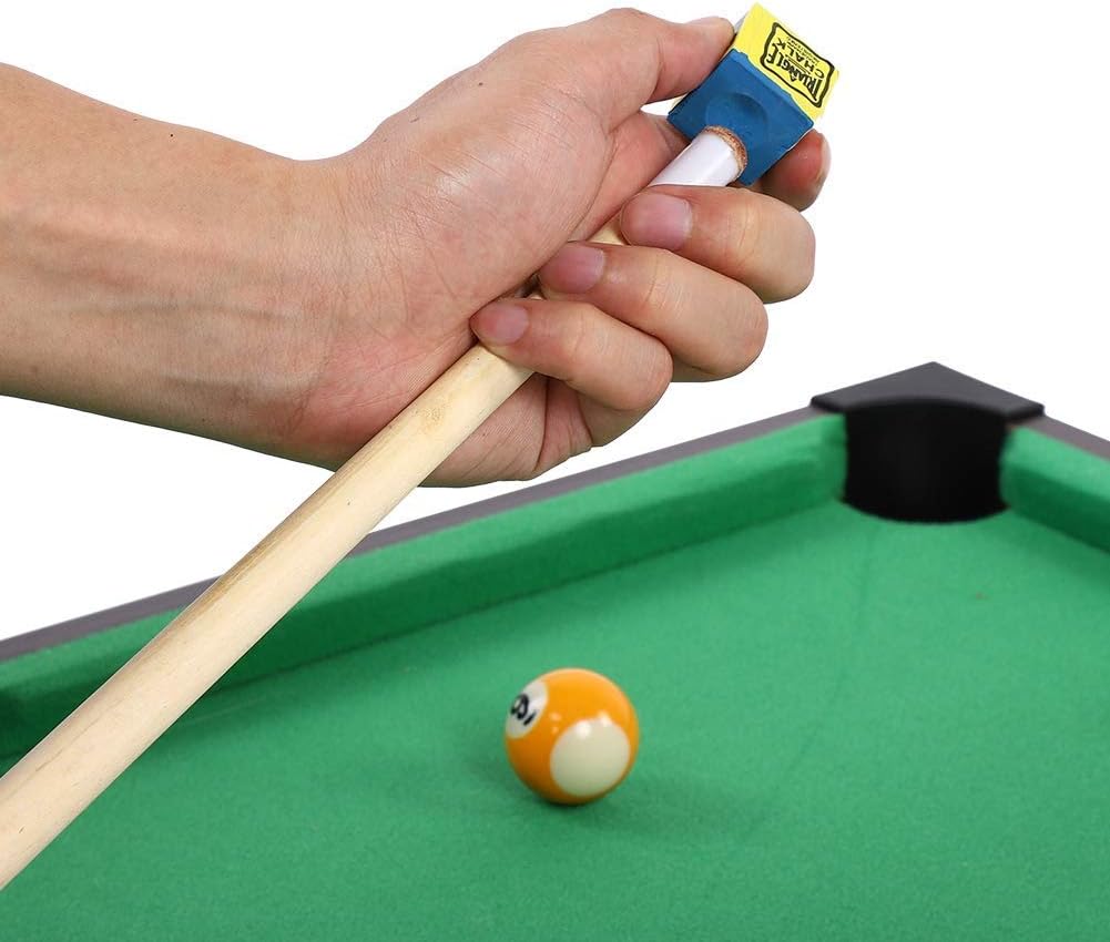 Mini Pool Table Set, Portable Tabletop Billiards Table Snooker Game Set with Pool Cues Balls Parent and Child's Interactive Game for Indoor Sports 26.9714.378.85in : Sports & Outdoors