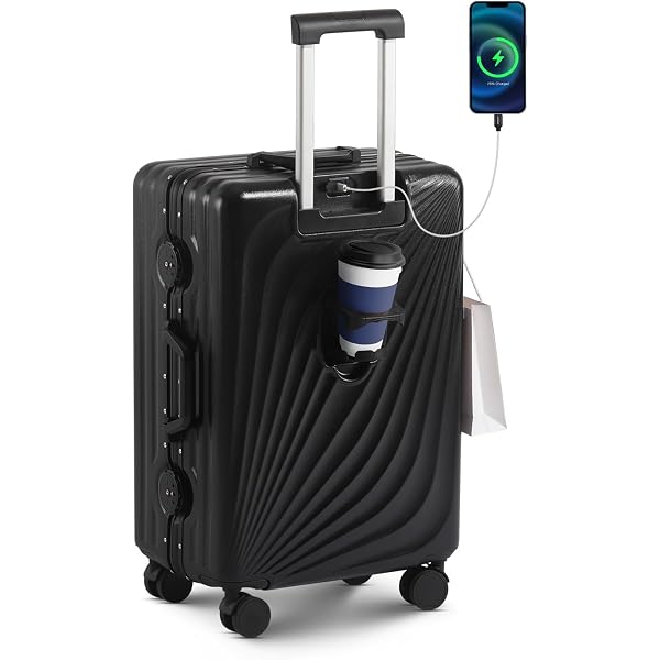 Amazon.com | Faqy Z 20 Inch Carry On Luggage, Zipperless Luggage