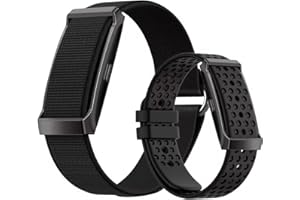 Smart Bracelet with 2 Premium Bands, Heart Rate,Blood Pressure,Blood Oxygen,Sleep,100+ Activity Modes, Fitness Tracker,Waterp