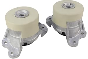 MUNIK 2532400200 2532400300 Engine Mount Rubber Pad L/R 2016-2023 Compatible with Mercedes E200 E260 GLC200 GLC300 GLC260 4MATIC Replacet# 2532400200 2532400300