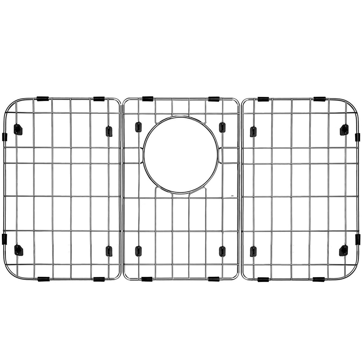Photo 1 of Orgneas Stainless Steel Sink Protector for Kitchen Sink 26" x 14", Sink Bottom Grate Insert Grid for Single Sink Bowl with Rear Drain Hole