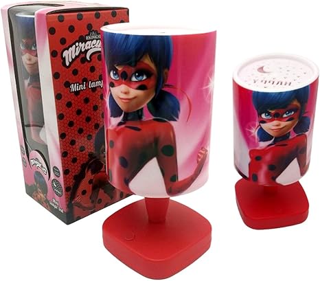 Miraculous Ladybug LED Table Lamp Projector: Amazon.es: Juguetes y juegos