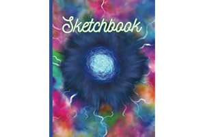 Sketchbook: Ignite Your Artistic Imagination and Immerse Yourself In a World of Boundless Creativity with a Color of Splash Cover | 200 Blank Pages with a Square Around Each Page
