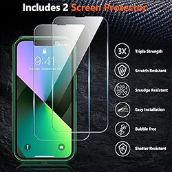 SPIDERCASE Designed for iPhone 13 Case/iPhone 14