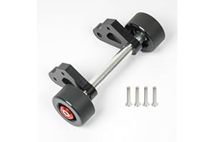 MOSHNOLY Wheelie Bar Set for Arrma 6S 1/8 Kraton V6/Kraton EXB V6 RC Car Upgrade Parts, Nylon Front Stand Up Wheel Upgrades Replacement ARA1528-1/8 Kraton V6 (Nylon Wheel)