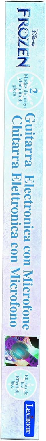 Lexibook Frozen Light-Up Electronic Guitar with Microphone Glasses Kids view 6