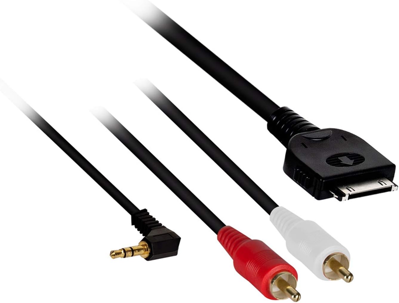 Axxess Apple to Audio Cable - 30 Pin and 3.5Mm to RCA
