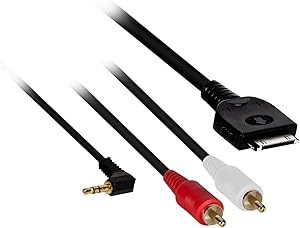 Axxess Apple to Audio Cable - 30 Pin and 3.5Mm to RCA