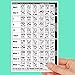 Best Music Stuff Guitar Chords Cheatsheet Laminated Pocket Reference (Large - 6-in x 9-in)