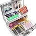 Baisidai 17Pcs Professional Eyelash Grafting Training Tools with Makeup Bag Glue Tweezers for Practice Eye Lashes Graft