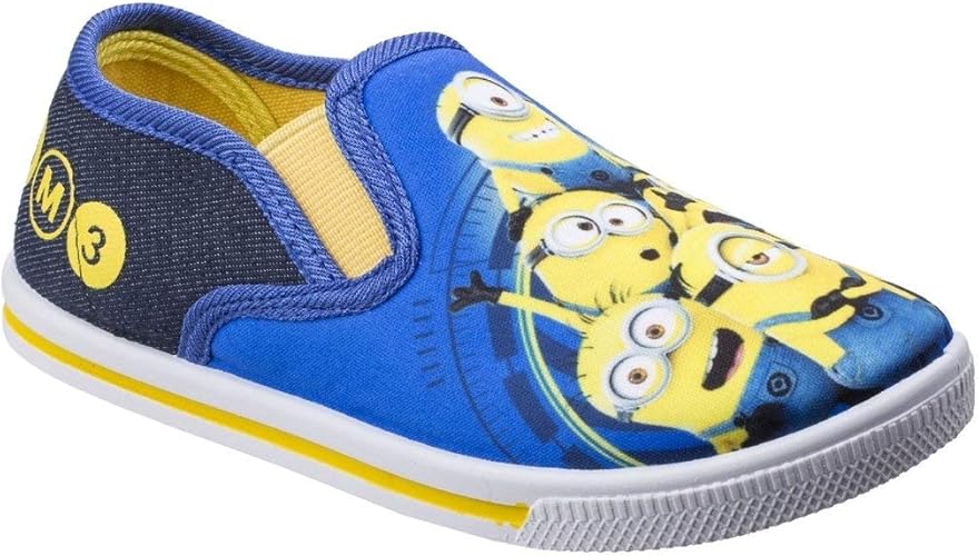 Amazon Leomil レオミル キッズ 子供 ミニオンズ オフィシャル商品 スリッポン スニーカー 子供靴 運動靴 カジュアル Leomil キッズ ベビー