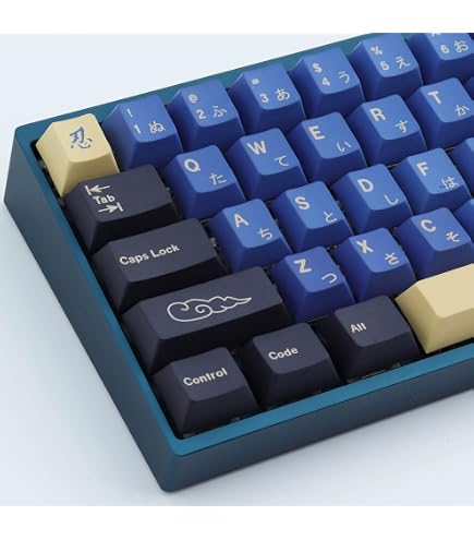 DROP + Redsuns GMK Blue Samurai Custom Mechanical Keyboard Novelty