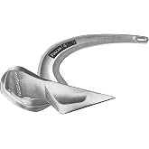 Rocna Vulcan Premium Boat Anchor - Innovative Design For Superior Holding Power - Galvanized Steel, 9-121 lbs
