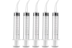 Sibba Syringe Liquid Shots Medicine 5 PCS Plastic Oral Dispensing Medical Without Needle Dispenser Dental Care Portable Sealed Multifunctional Bottle Pen Handpieces