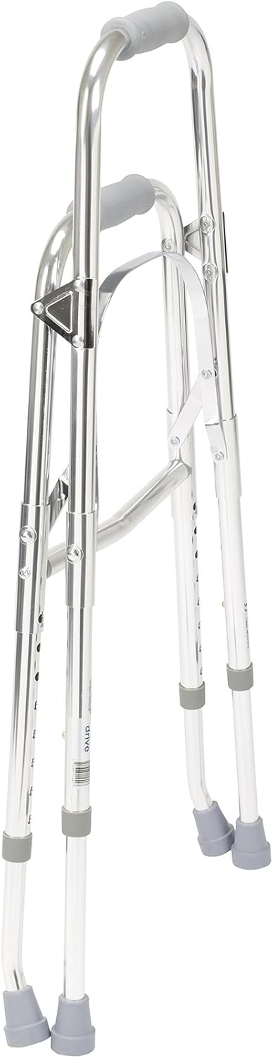 Drive Medical Side Style Hemi One Arm Walker, Chrome, Adult: Health & Personal Care