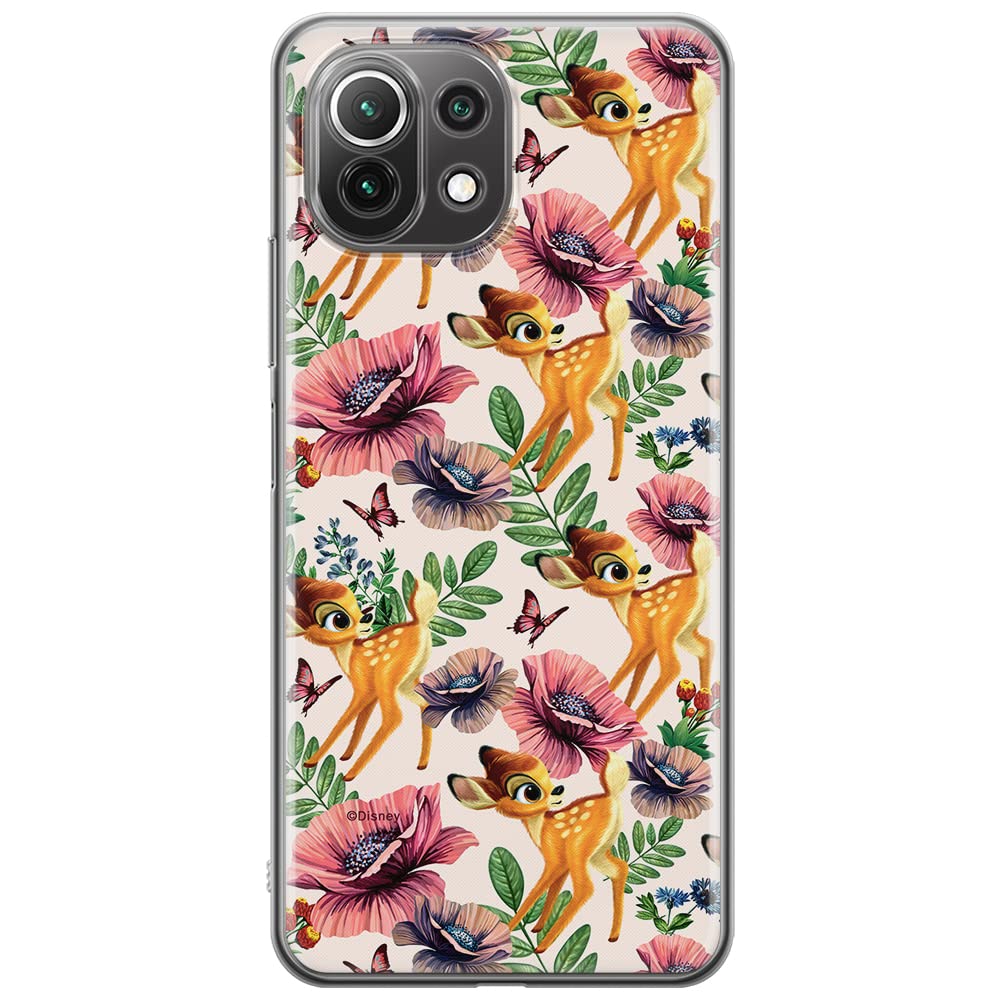 ERT GROUP mobile phone case for Xiaomi 11 Lite 4G/5G original and officially Licensed Disney pattern Bambi 015, case made of TPU — image 1