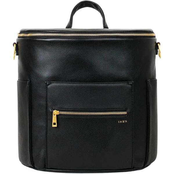 Amazon.com: FAWN DESIGN Diaper Bag Bundle, Square Faux  display picture 1