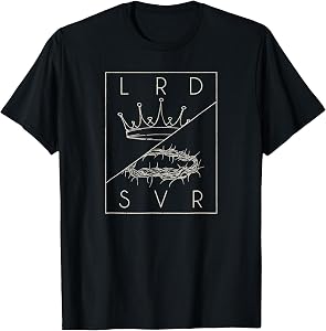 Vintage Retro Jesus Christian Lord & Savior Graphic T-Shirt