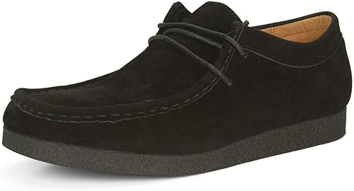 wallabees black school