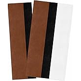 DreamyCorner Kitchen Towels Set of 2 Brown Black White Dish Towels and Dishcloths Sets Decorative Tea Towel Boho Style Absorbent Hand Towels for Kitchen Bathroom Drying Cleaning Backing Home Decor