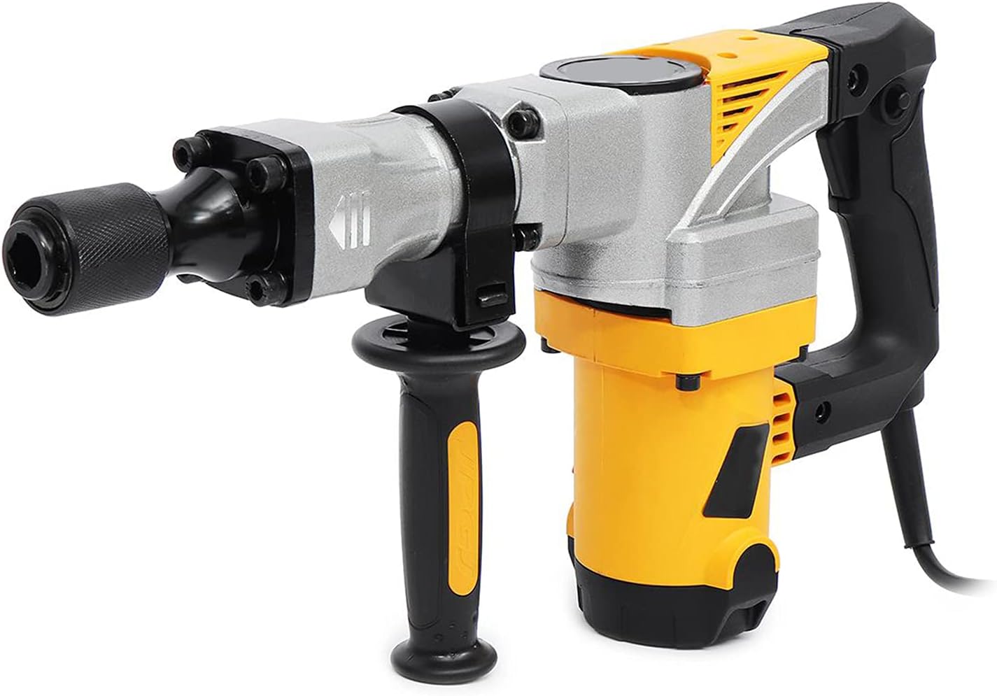 220V Handheld Electric Hammer Drill Demolition Hammer Impact Drill Concrete Breaker Set Slotting