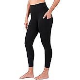 Yitoco High Waist Yoga Pants Leggings with Pockets for Womens Tummy Control Fitness Running Leggings Soft Naked No Front Seam