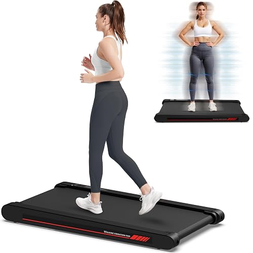 Sperax 4 in 1 Walking Vibration Pad Treadmill, Walking Treadmill Pad for Home with Remote Control and APP