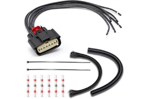 Dusledel Throttle Body 6 Pin Control Actuator Connector Pigtail Plug Pre-Wired Compatible with Harley Davidson 2008-2017