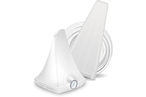 SureCall FlareDB+ Cell Phone Signal Booster for Home & Office; boosts up to 3500 sq ft on 5G/4G LTE, Multi-User, Verizon and AT&T, FCC Approved, USA Company