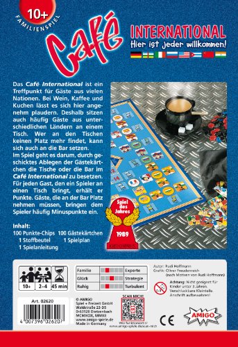 Amigo 02620 - Café International (Spiel), Ab 10 Jahren – Bild 5