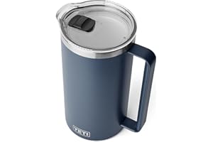 YETI Rambler 64 oz Pitcher, Vacuum Insulated, Stainless Steel with MagSlider Lid, Navy