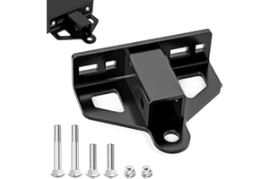 OKSTENCK Zero Turn Lawn Mower Hook, Heavy-Duty Steel, Equipped with a 1-1/4 inch 6mm Thick Receiver, Suitable for Lawn mowers