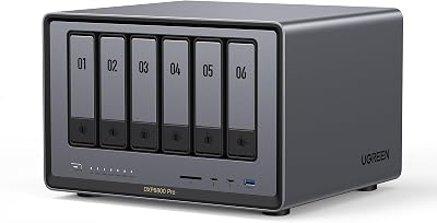 NASync DXP6800 Pro, NAS 6 Baies, Intel Core i5-1235U, 10 GbE