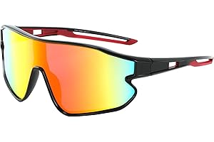 Yogo Vision Kids Sports Sunglasses Youth Lightweight Baseball Sun Glasses UV400 Protection Sport Frame Shades for Boys Girls