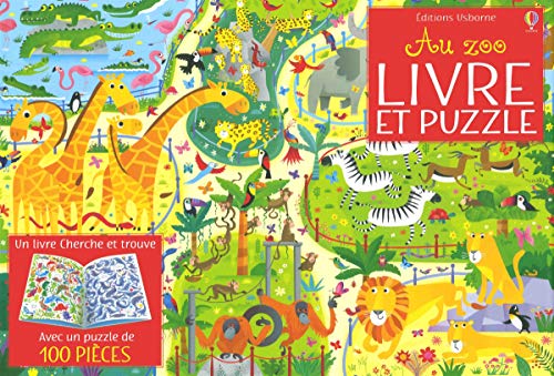 Le zoo : Coffret livre et puzzle by Kirsteen Robson