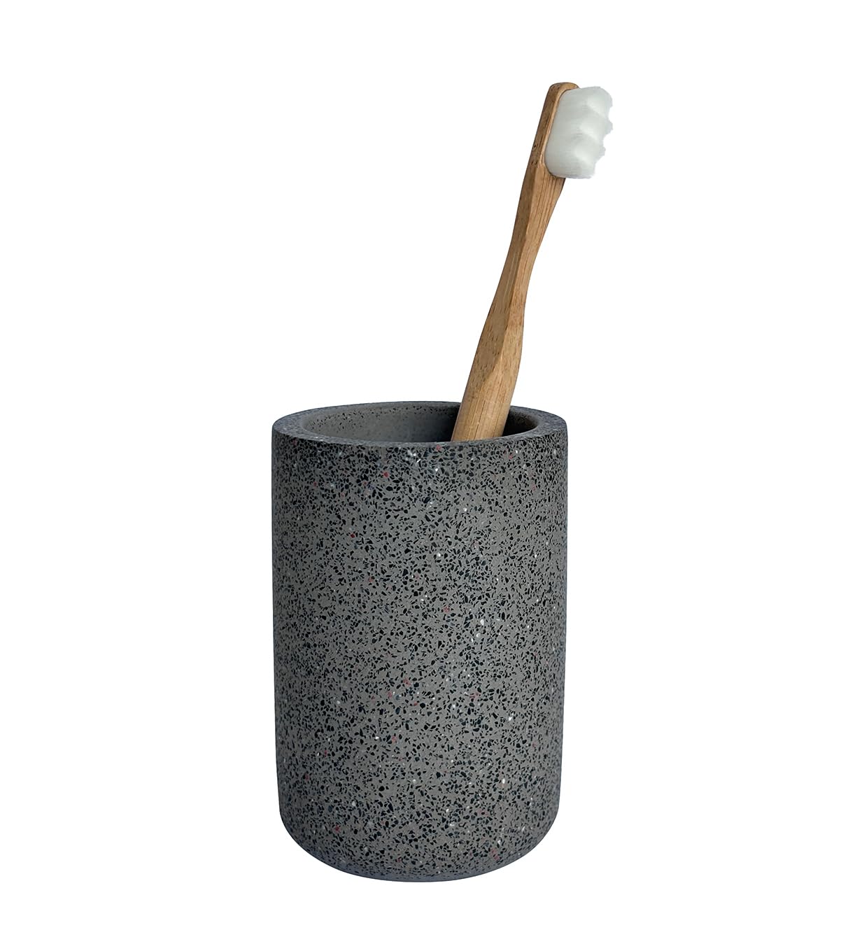 Photo 1 of 1pcs Dark Gray with fine Sand Concrete Bathroom Accessories Tumbler,Toothbrush Cup,Toothbrush Holders?wash Cup?rinsing Cup