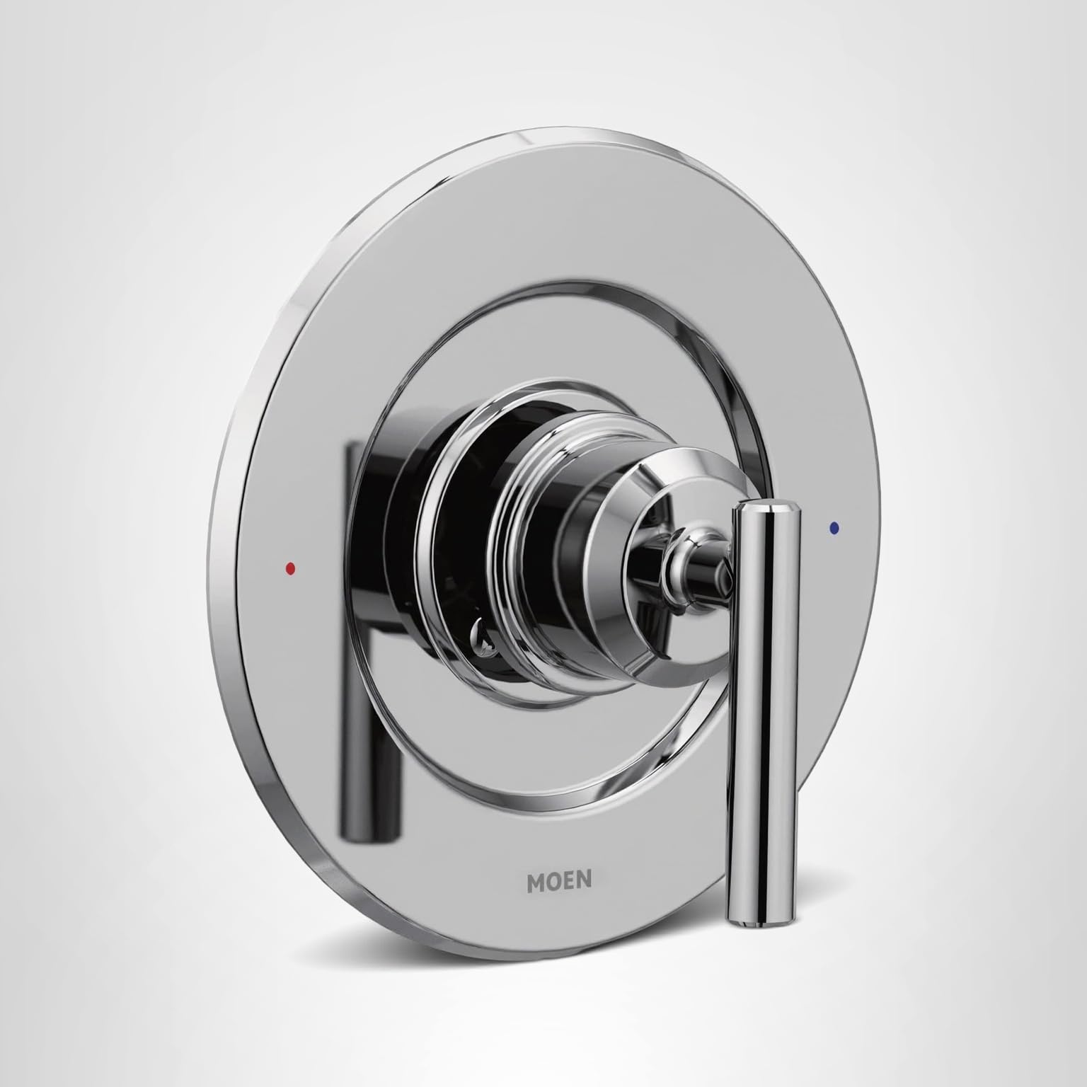 Moen Gibson Chrome Posi-Temp Pressure-Balancing Modern Valve Handle Only Trim, Valve Required, T2901