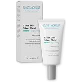 Dr. Schrammek Clear Skin Silver Fluid 1.7 fl oz - Face Serum | Powerful formula for impure skin with Microsilver, combats key factors of impure skin, with Aloe Vera