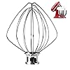 K45WW Draad Zweep Bevestiging voor Tilt-Head Stand Mixer voor KitchenAid, RVS Eierroerder, Meel Cake Ballon Garde