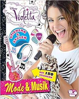 Disney Violetta Mode Musik Stickern Stylen Amazonde - 